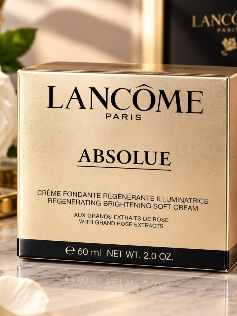 Lancôme Absolue Regenerating Brightening Soft Cream 2.0 oz 60ml NEW
